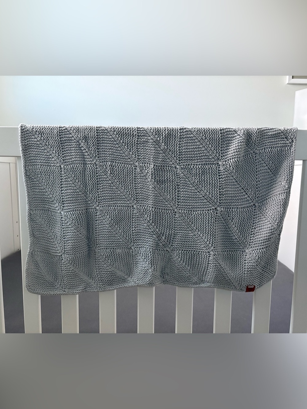 Hand Knit Baby Blanket
